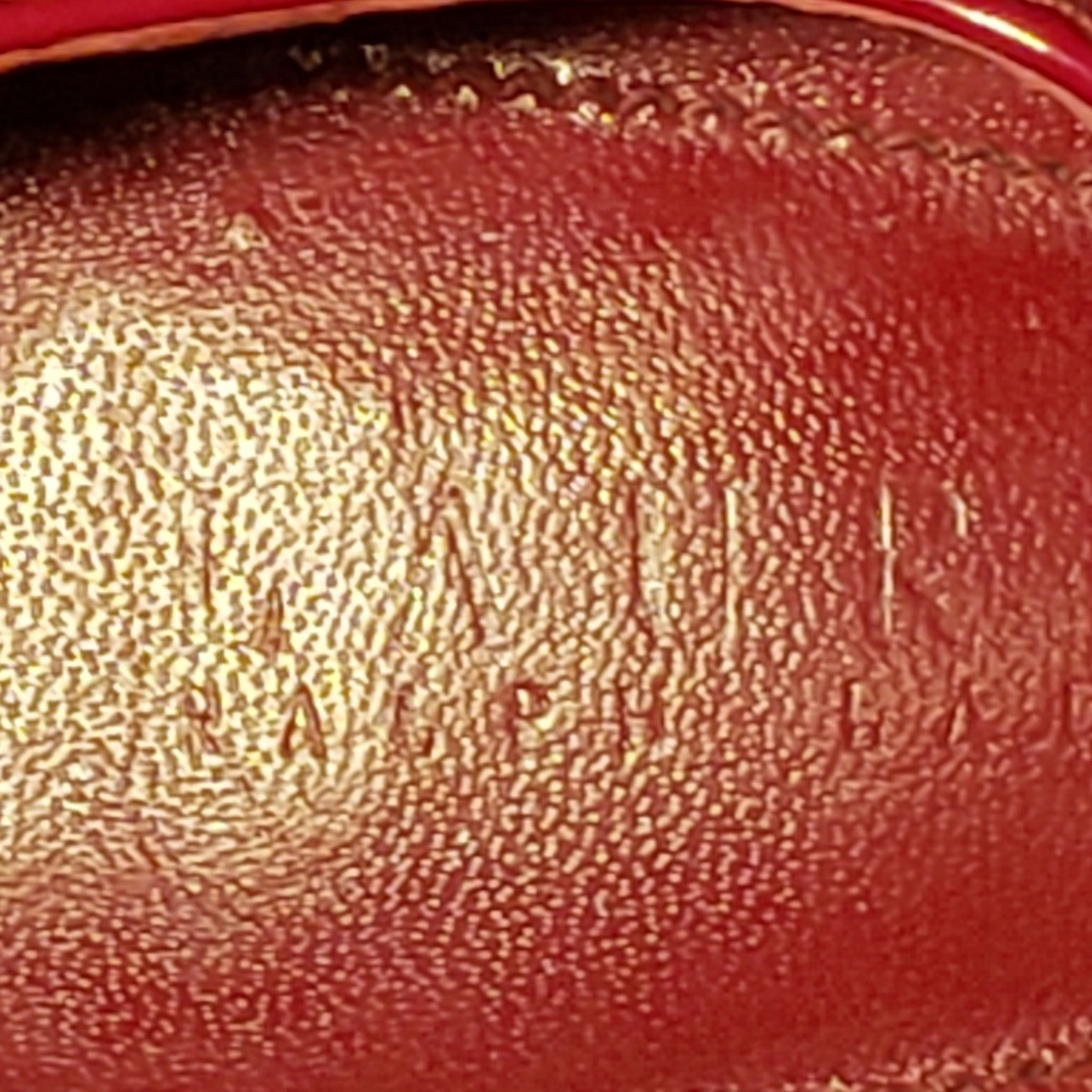 Ralph Lauren Red Heels - Picture 4 of 4